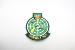 Militaria - PATCH : Original Target 121 - Weapon Patch Gun Pistol Shooting Range - Uniformes