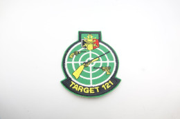 Militaria - PATCH : Original Target 121 - Weapon Patch Gun Pistol Shooting Range - Uniforms