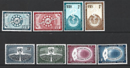 Année 1956 Compléte Nations Unies  New  York En Neuf ** N 40/47 - Unused Stamps