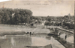 FRANCE - DAX - Vue D'ensemble Et Remparts - Fleuve - Pont Ville - Carte Postale Ancienne - Dax