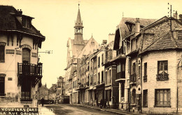 Vouziers * Carte Photo * La Rue Gaignière * Salon De Coiffure Pour Dames Coiffeur - Vouziers