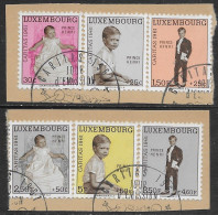 Lussemburgo Luxembourg 1961 Prince Henri On Paper Complete Set Mi N.649-654 US - Usati