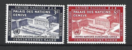 Timbre  Nations Unies  New  York En Neuf ** N 25/26 - Unused Stamps