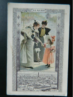 CALENDRIER 1900   COMPAGNIE COLONIALE  CHOCOLAT & THE   LE MATIN PARIS    ( 12,2   X  8,2  Cms ) - Groot Formaat: ...-1900