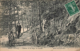Ussel * Château De La Diège Et La Cascade * Chemin - Ussel