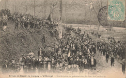 Villerupt * Manifestation De Grévistes Dans Les Bois De Candbonne * Grèves Du Bassin De Longwy * Grève * 1907 - Autres & Non Classés