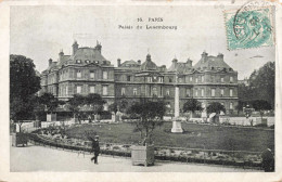 FRANCE - PARIS - Palais Du Luxembourg - Gardien - Jardin  - Animé - Carte Postale Ancienne - Other Monuments