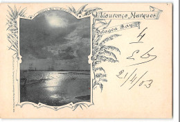 CPA Mozambique Lourenço Marques Delagoa Bay By Moonlight - Mosambik