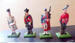 Lot 4 Soldats Plomb écossais ~William Grant & Sons Limited 1990 - Soldats De Plomb