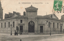 Vincennes * Façade La Justice De Paix * Tribunal - Vincennes