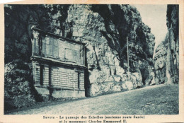 FRANCE - Savoie - Le Passage Des Echelles Et Le Monument Charles Emmanuel II - Carte Postale Ancienne - Other & Unclassified