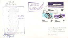 ROSS DEPENDENCY - MAIL 1980 SCOTT BASE > GERMANY / ZG112 - Cartas & Documentos