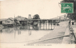 Libourne * L'isle Et Le Pont Suspendu * Les Quais - Libourne