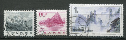 25264 Chine N°2588/9,3178° Beautés De La Chine, Monts Changbai  1983-93 TB - Oblitérés