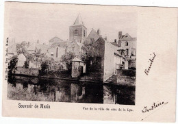 MENIN - Souvenir De Menin -Vue De La Ville Du Cote De La Lys. - Menen