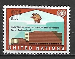 NATIONS - UNIES   -   1971 .  Y&T N° 212 **.   U. P. U. - Ungebraucht