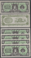 HEAVEN BANK - BANQUE DU PARADIS / LOT DE 5 BILLETS DE 10000 DOLLARS - PAPIER FILIGRANE (ref 2399) - Specimen