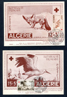 RC 25581 ALGERIE 1957 CROIX ROUGE FDC 1er JOUR - ( VOIR DESCRIPTION ) - Tarjetas – Máxima