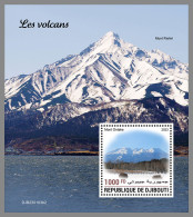 DJIBOUTI 2023 MNH Volcanoes Vulkane S/S II - OFFICIAL ISSUE - DHQ2326 - Volcanos