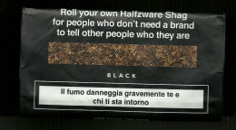 Busta Di Tabacco (Vuota) - Black Da 15g - Etichette