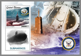 GUINEA BISSAU 2023 MNH Submarines U-Boote S/S - OFFICIAL ISSUE - DHQ2326 - Duikboten