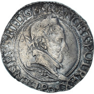 Monnaie, France, Henri III, Franc Au Col Plat, 1578, Dijon, Tréflée, TB+ - 1574-1589 Henry III