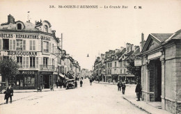 95 - SAINT OUEN L AUMAUNE - S18630 - La Grande Rue - Bergougnan Motos - Automobile - Saint-Ouen-l'Aumône