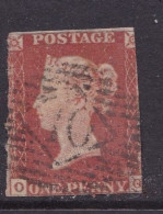 GB Victoria Penny Red Imperf No Margins - Used Stamps