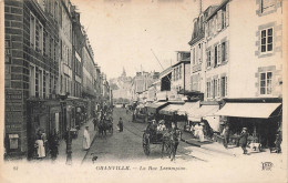 Granville * La Rue Lecampion * Commerces Magasins * Attelage - Granville