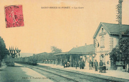 95 - SAINT BRICE S/ FORET - S18646 - La Gare - Train - Saint-Brice-sous-Forêt