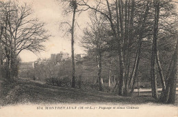 Montrevault * Paysage Du Village Et Vieux Château - Montrevault