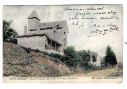 SAINT HUBERT : Chalet William (Arch. A. De Roy,) ! Couleurs Différentes ! Circulée - Ed. Hôtel Petit St Hubert - 2 Scans - Saint-Hubert