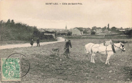 95 - SAINT PRIX - S18649 - Côte De Saint Prix - Agriculture - En L'état Pli - Saint-Prix