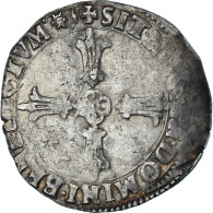 Monnaie, France, Henri IV, 1/4 Ecu, 1604, Aix-en-Provence, TB+, Argent - 1589-1610 Henri IV Le Vert-Galant