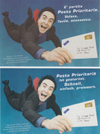 PSI023 INTERI POSTALI REPUBBLICA NUOVI - CARTOLINE PRIORITARIO FILAGRANO C241/2A - Interi Postali