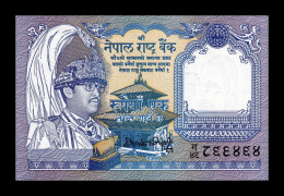 Nepal 1 Rupee (1990-1995) Pick 37a Sign 12 Sc Unc - Népal