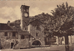 CARTOLINA  PALAZZUOLO DI ROMAGNA,FIRENZE,TOSCANA-SOGGIORNO ESTIVO M.437-PALAZZO DEL PODESTA,CULTURA,VIAGGIATA 1952 - Prato