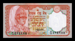 Nepal 20 Rupees (1995-2000) Pick 38b(1) Sign 13 Sc Unc - Népal