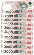 Argentina 10x 2000 Pesos 2023 UNC - Argentine