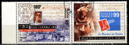 F P+ Polynesien 1999 Mi 800 Briefmarken - Gebruikt