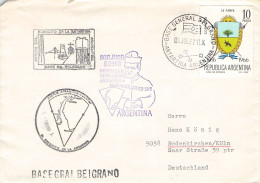 ARGENTINA - BASE GENERAL BELGRANO 1967 / ZG130 - Storia Postale