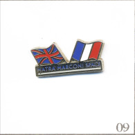 Pin's Espace - “Matra Marconi Space“ Avec Drapeau Anglais Et Français. Non Est. Zamac. T962-09 - Ruimtevaart