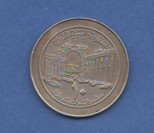 Siria Sirye Sirya  10 POUNDS 1997 AH 1417 Nickel Coin - Siria