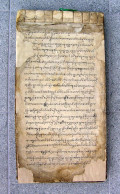 Antique Shaman Ritual Manuscript / Burma - Manuscrits