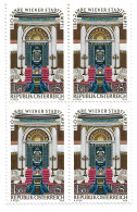 Österreich 1976: ANK 1554, Wiener Stadttempel, Judaica, Viererblock ** - Mezquitas Y Sinagogas