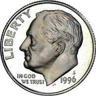 Monnaie, États-Unis, Dime, 1996, U.S. Mint, San Francisco, BE, SUP, Cupronickel - 1946-...: Roosevelt