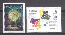 España 2023-2 Sellos Usados - Disello Categoría General Y 30 Años  Cumbres Iberoamericanas-Espagne-Spain-Spanje-Spagna - Used Stamps