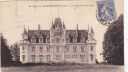 86. LENCLOITRE. CPA.  LE CHATEAU DE SAVIGNY . ANNEE 1932 + TEXTE - Lencloitre