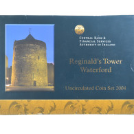 Irlande, Set Euros, 2004, Reginald's Tower Waterford, FDC - Irlanda