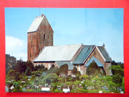 Insel Föhr -Boldixum - Kirche St. Nikolai - Friedhof - Nordfriesland - Schleswig-Holstein -Nordsee - Föhr